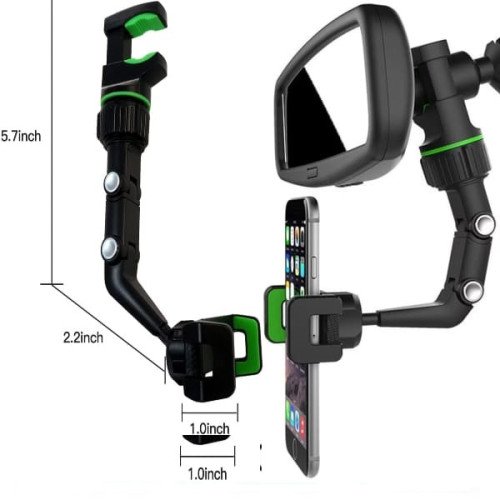 Universal Car Rearview Mirror Phone Holder