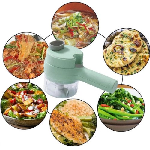 USB Rechargeable Chopper & Vegetable Cutter