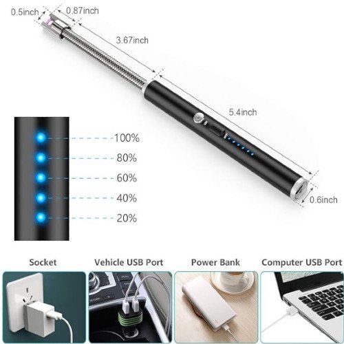 USB Rechargeable Flameless Arc Lighter