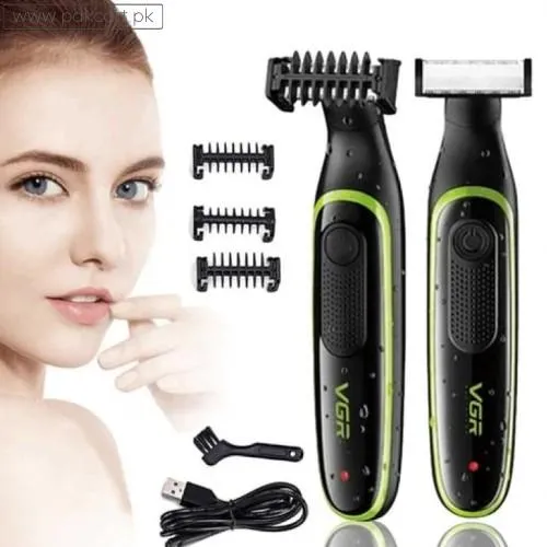 VGR V-017 Dual Blade Face Hybrid Trimmer and Shaver