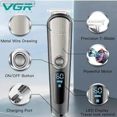 Vgr V-105 5 in 1 Multi-functional Grooming Kit for Men
