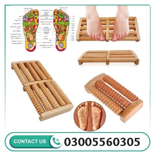 Z.M. Traditional Foot Massager in Wooden Roller Massager 